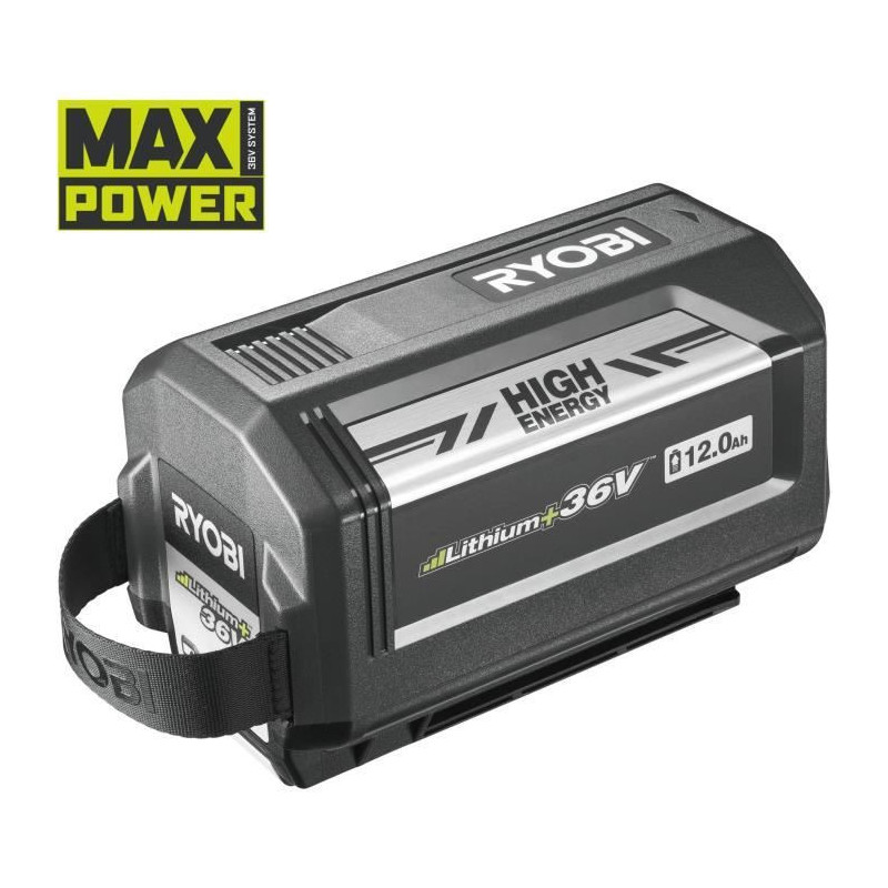 1 lithium battery+ 36V - 12.0 AH high Energy Ryobi Maxpower - Individu