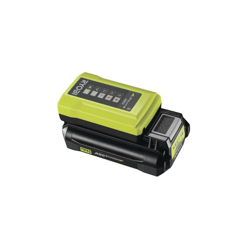 RYOBI - 1 lithium+ 36V MAXPOWER 2.0 Ah battery and 1 standard 1.7 A ch
