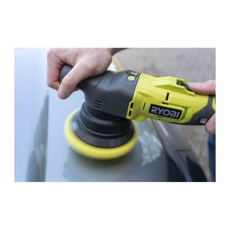 RYOBI ONE+ Polisher 18V 125mm Delivered with 3 pads (Bare) - R18P-0
