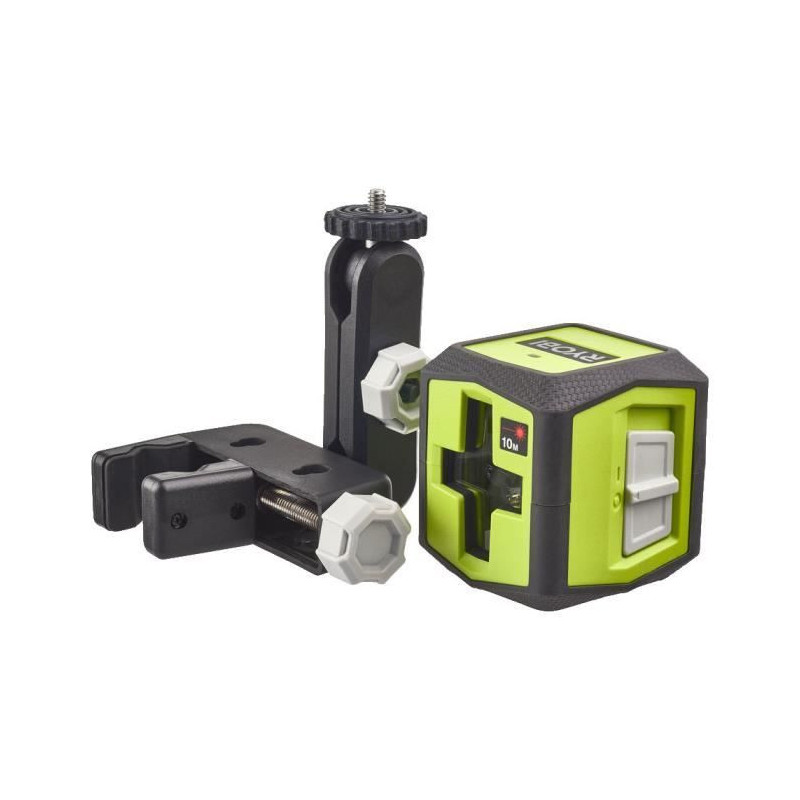 RYOBI Red cross line laser - 10m range - RBCLLR1