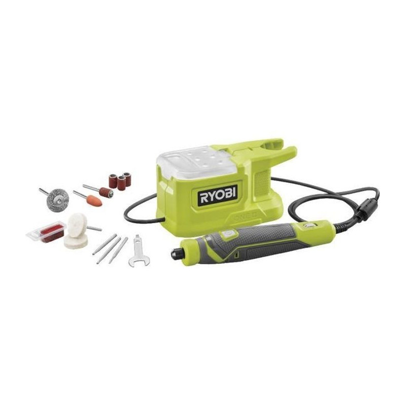 RYOBI ONE+ 18V Mini Multi-Tool with 15 Accessories - RRT18-0