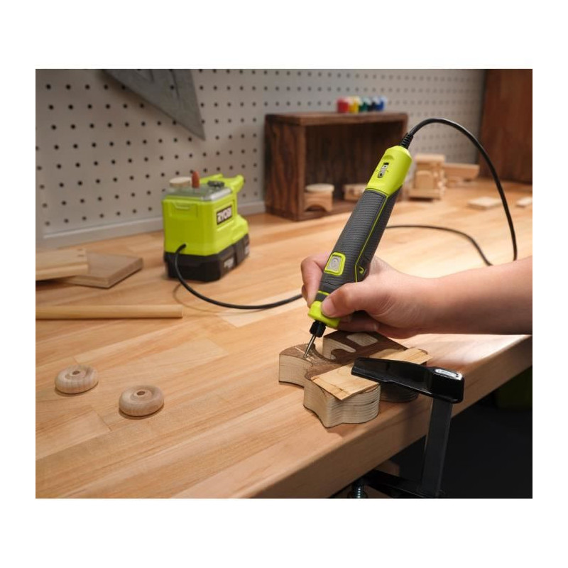 RYOBI ONE+ 18V Mini Multi-Tool with 15 Accessories - RRT18-0