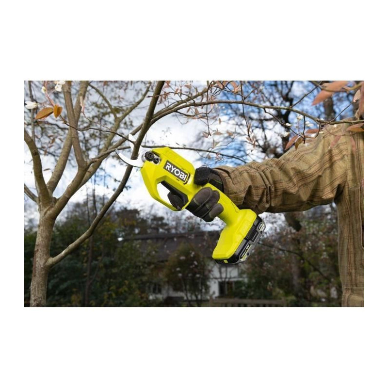 RYOBI ONE + Cordless Pruner 18V - SK5 Japanese Carbon Steel Chrome Byp
