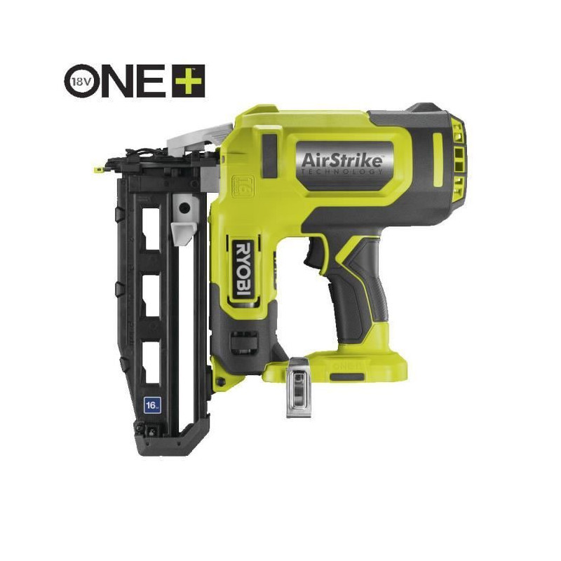RYOBI ONE+ 16G 18V Compressed Air Finish Nailer (Bare) - R16GN18-0