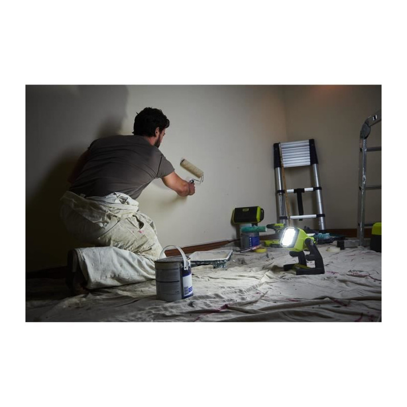 RYOBI - 18V ONE+ LED Floodlight - 3 intensities: 1800 / 800 / 400 Lume