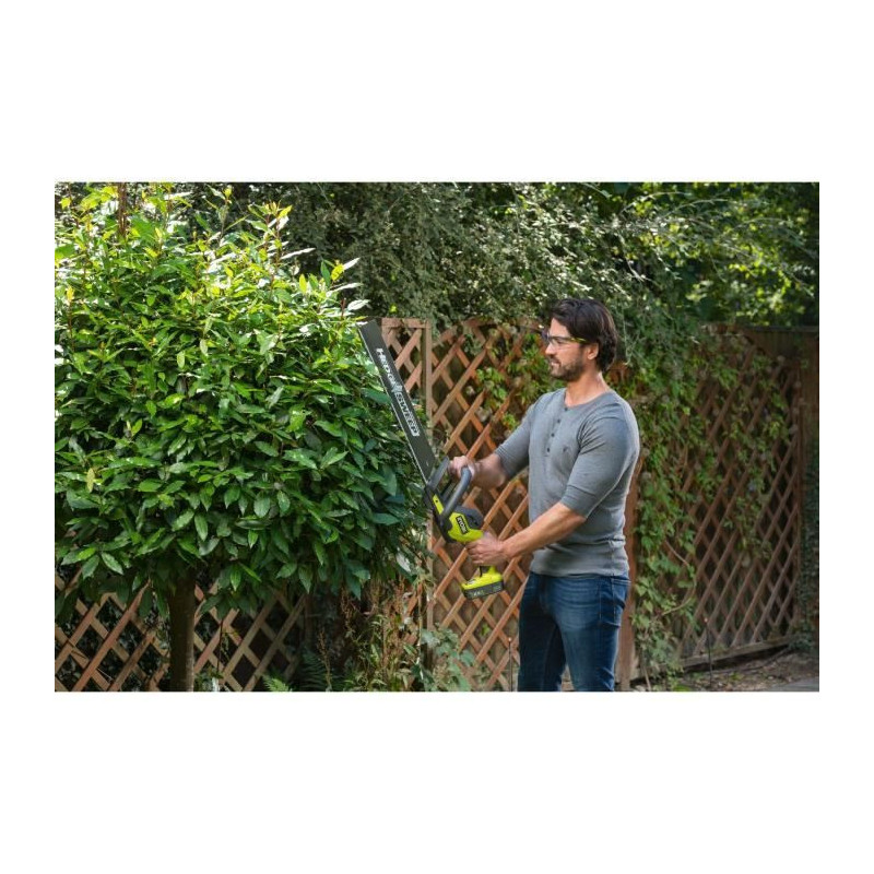 RYOBI - LINEA 18V ONE+ hedge trimmer - in-line design - 50 cm blades -