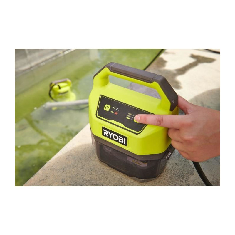 RYOBI - 18V evacuation pump - 4,200 l/h - max. immersion 5 m - IPX7 -