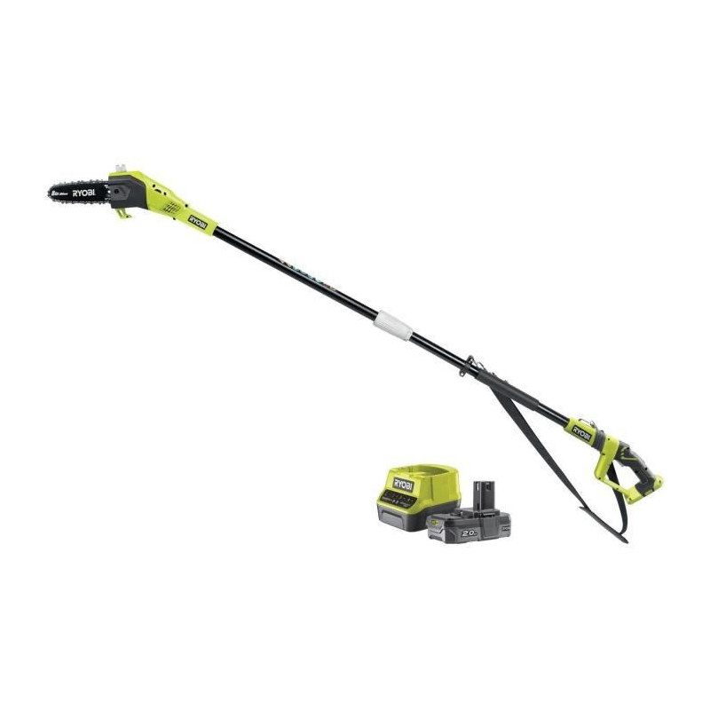 RYOBI - 18V pole pruner - 20 cm guide - 5.5 m/s - 95 cm extension tube