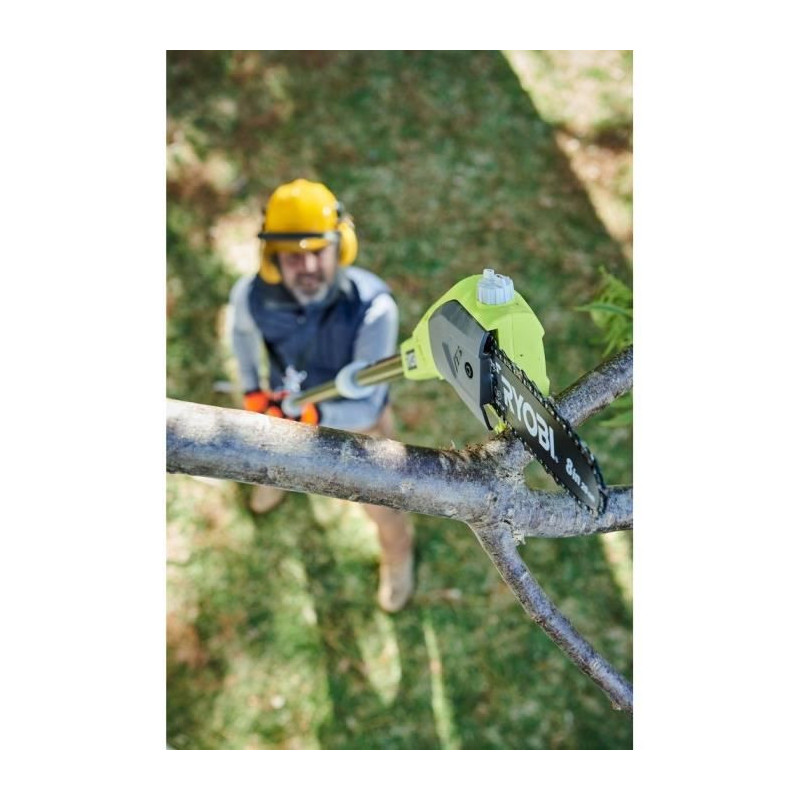 RYOBI - 18V pole pruner - 20 cm guide - 5.5 m/s - 95 cm extension tube