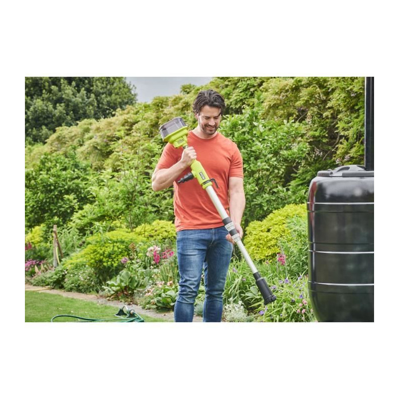 RYOBI - 18V telescopic pump - 3,360 l/h - max. immersion 1.2 m - IPX5