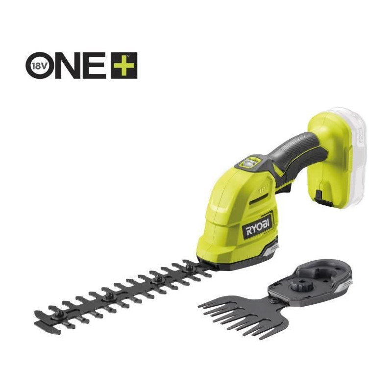 RYOBI - 18V ONE+ Grass Shears / Plant Sculptor - Storage Case + 2.0 Ah