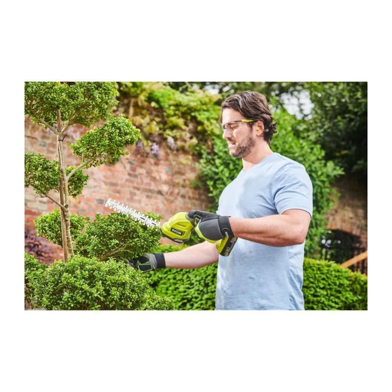 RYOBI - 18V ONE+ Grass Shears / Plant Sculptor - Storage Case + 2.0 Ah
