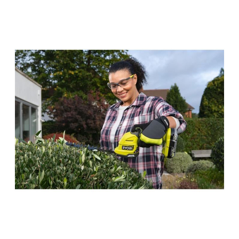 RYOBI - 18V ONE+ Grass Shears / Plant Sculptor - Storage Case + 2.0 Ah
