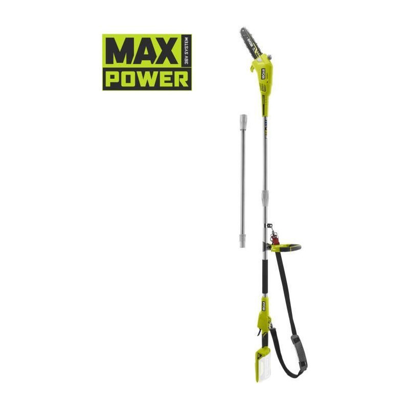 RYOBI - 36V MAXPOWER pole pruner - 25 cm guide - telescopic tube (2.4