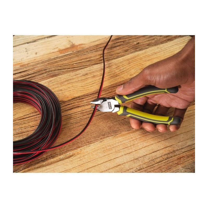 Diagonal cutting pliers - RYOBI - 160 mm