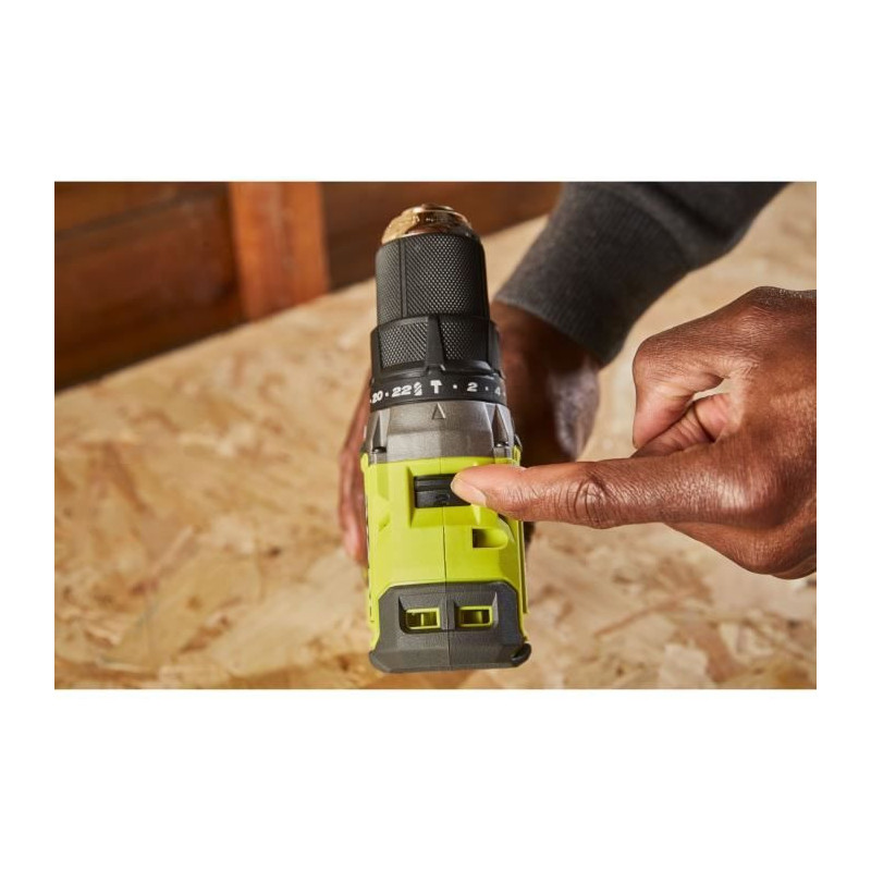 RYOBI - BRUSHLESS 18V ONE+ 54 Nm impact drill driver - 2 batteries 4 &