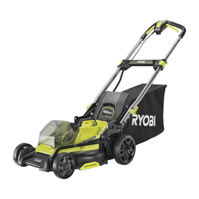 RYOBI - 18V Brushless push lawn mower - Ø cutting 40 cm - collection