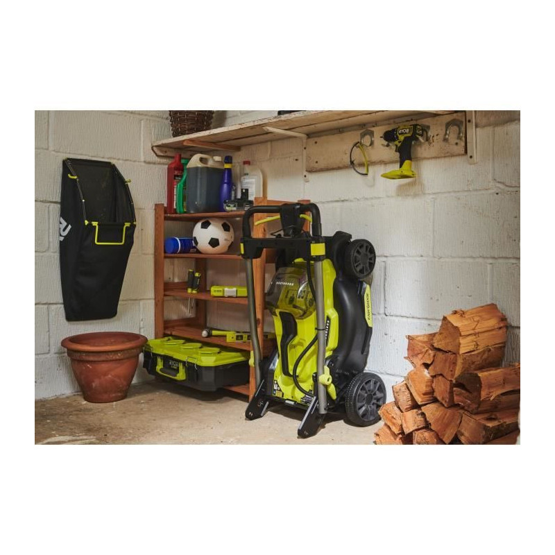 RYOBI - 18V Brushless push lawn mower - Ø cutting 40 cm - collection