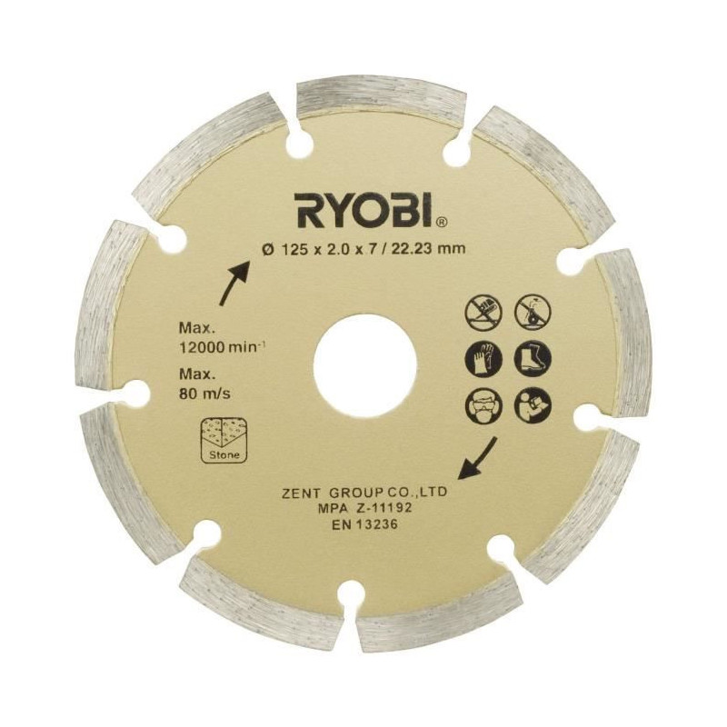 RYOBI Angle grinder - 800W - 125 mm