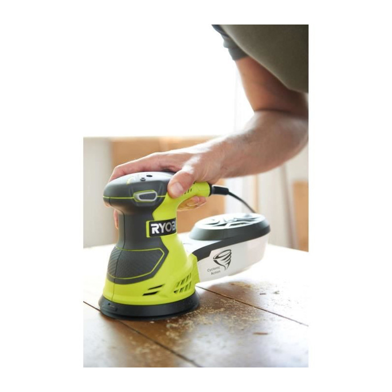 RYOBI Random Orbit Sander + 20 Sheets - 300W