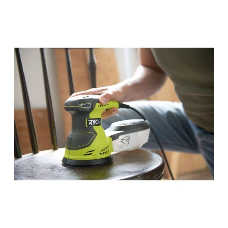 RYOBI Random Orbit Sander + 20 Sheets - 300W