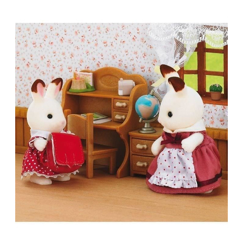 SYLVANIAN FAMILIES 5016 Set Office + Girl Rabbit