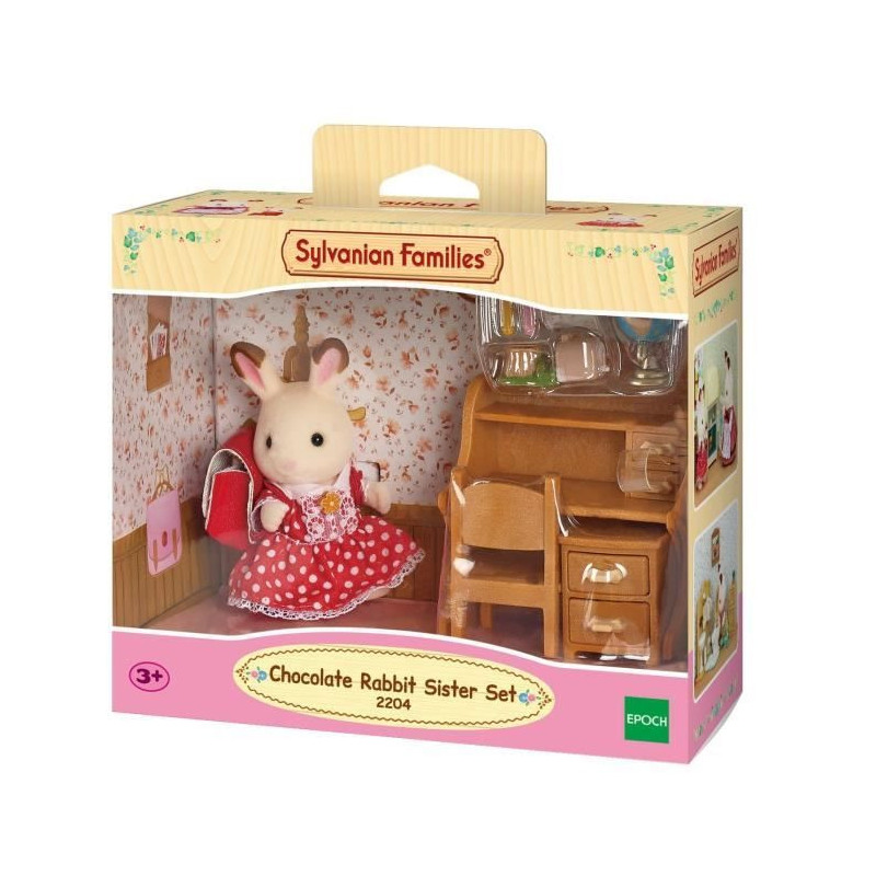 SYLVANIAN FAMILIES 5016 Set Office + Girl Rabbit