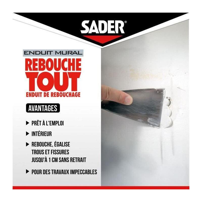 SADER Tube Coated Dough Ready-to-use Rebouche - 330g