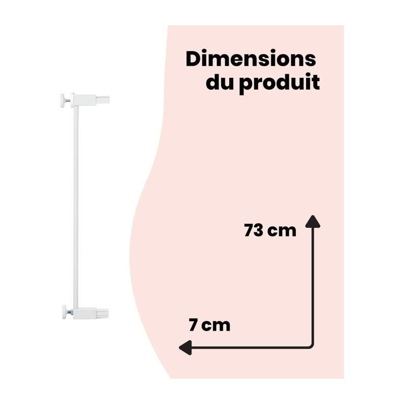 SAFETY 1ST Child safety barrier extension - 7 cm