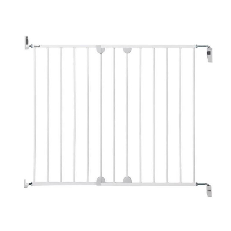 Barriere Safety First wall-fix extending metal blanche