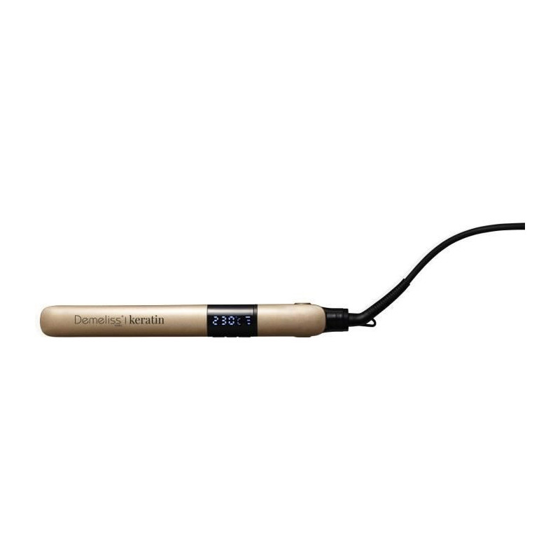 Straightener - SAINT ALGUE - Demeliss Kera Gold - Thin plates 25 mm