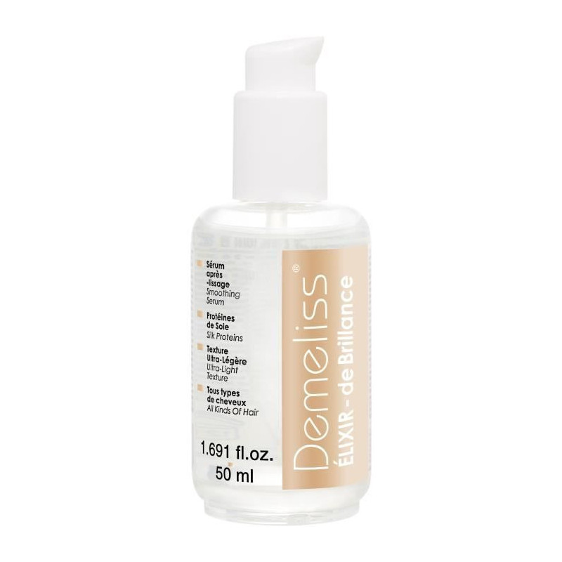 SAINT ALGUE 3992 - Demeliss Titanium box: Steam straightener + Elixir