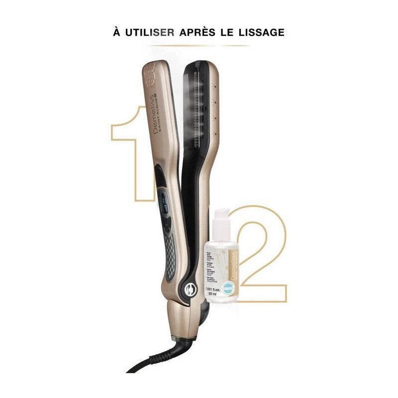 SAINT ALGUE 3992 - Demeliss Titanium box: Steam straightener + Elixir