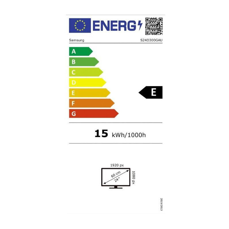 - Samsung - Samsung S24D300GAU - S30GD Series - LED screen - 24 - 1920