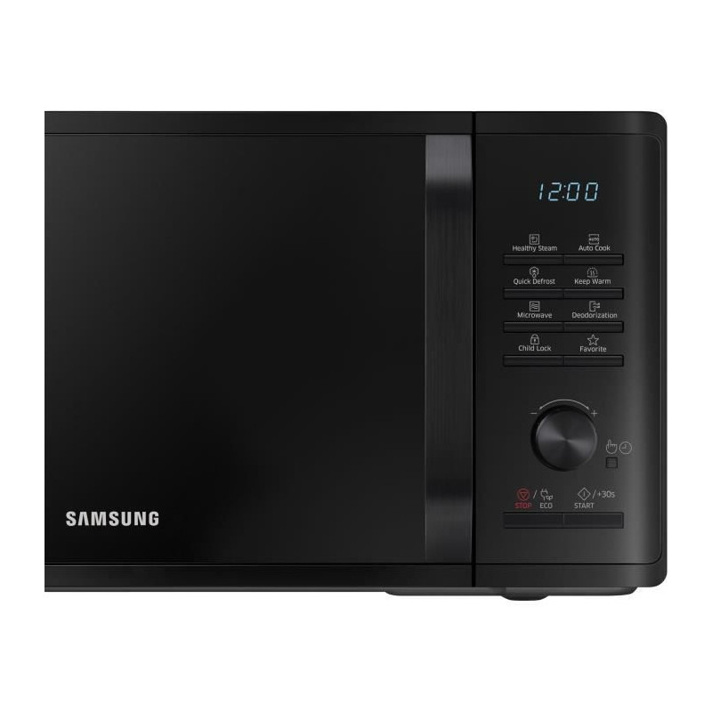 Solo microwave - Samsung - MS23K3555E - Black - 23L - Electronic contr