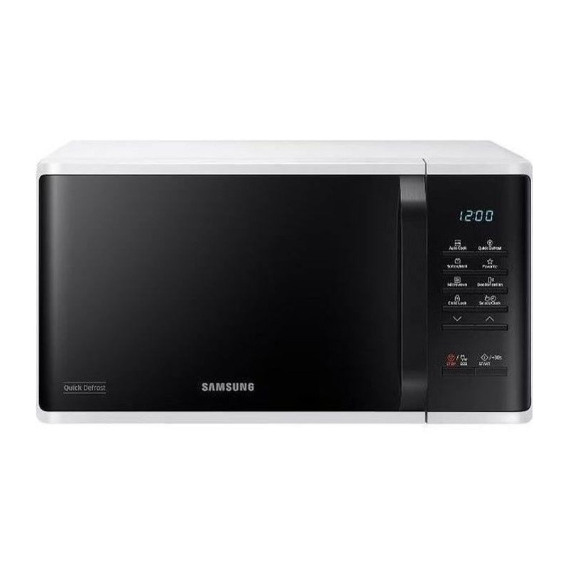 SAMSUNG Solo microwave - White - 23 L - 800 W - Enamel ceramic cavity