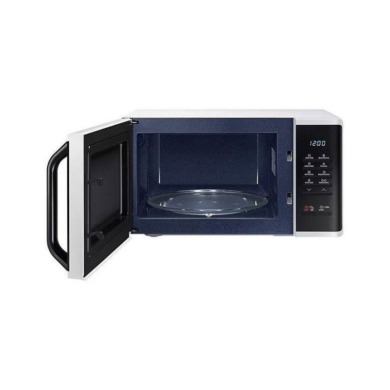 SAMSUNG Solo microwave - White - 23 L - 800 W - Enamel ceramic cavity