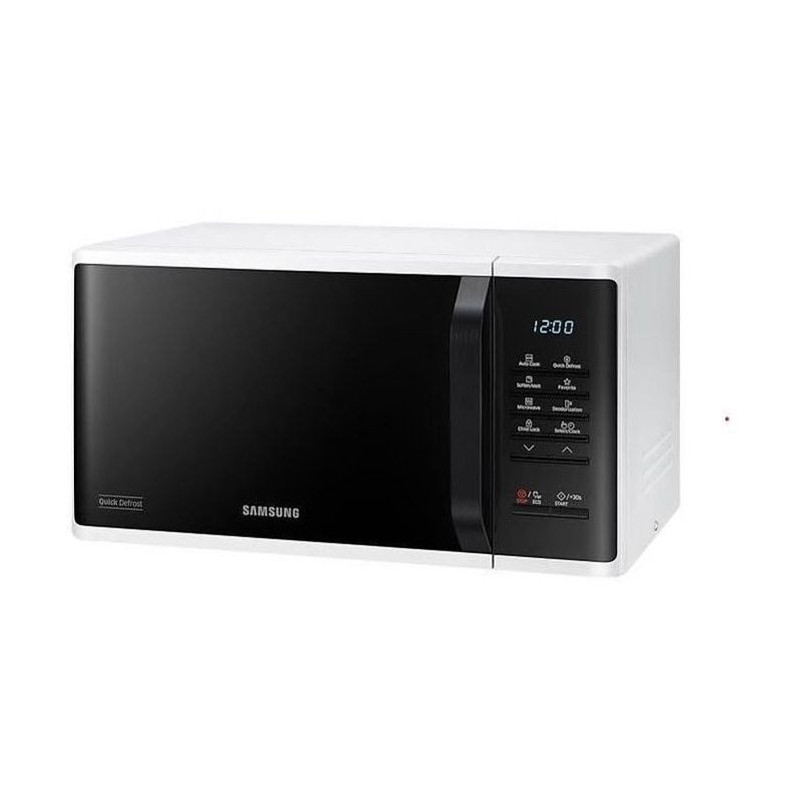SAMSUNG Solo microwave - White - 23 L - 800 W - Enamel ceramic cavity
