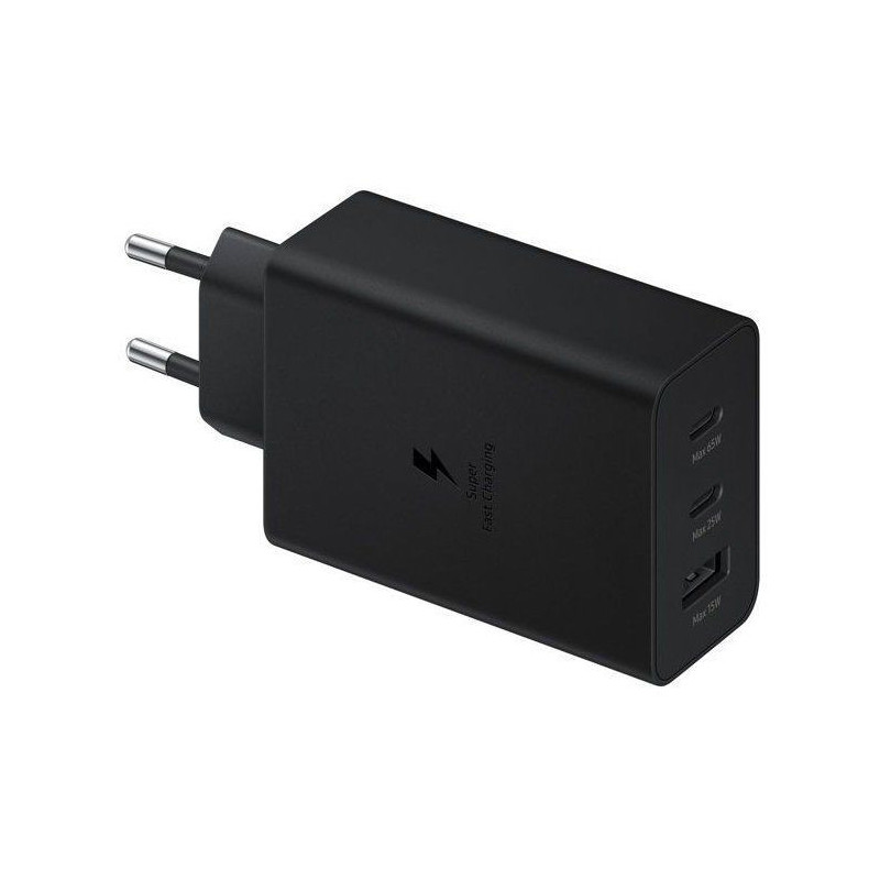 Samsung triple USB charger A+C+C PD 65W (35W+25W+5W) Black