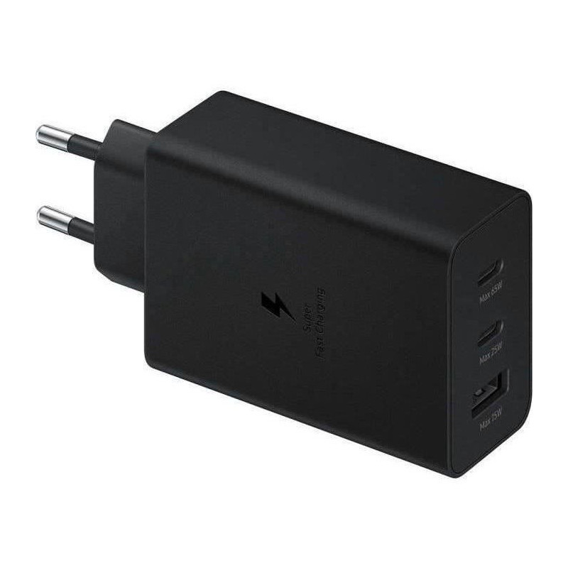 Samsung triple USB charger A+C+C PD 65W (35W+25W+5W) Black