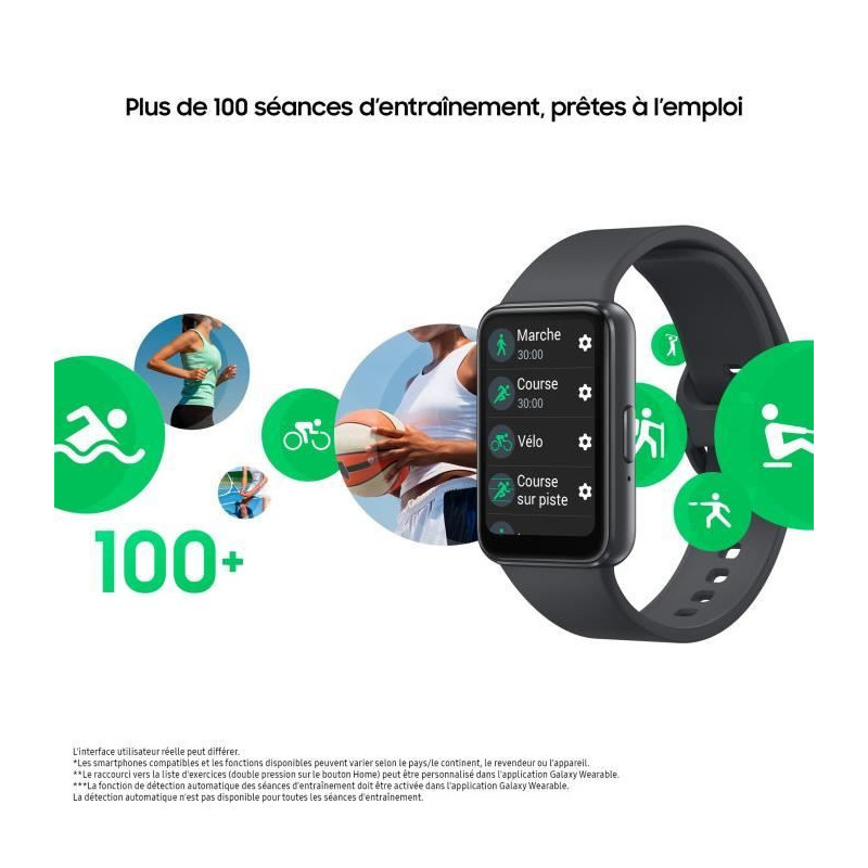 SAMSUNG Galaxy Fit 3 Connected Bracelet Gray