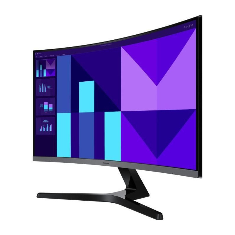 PC monitor - Samsung - LS27D390GAUXEN - 27'' - 1800R - FHD 1920x1080 -