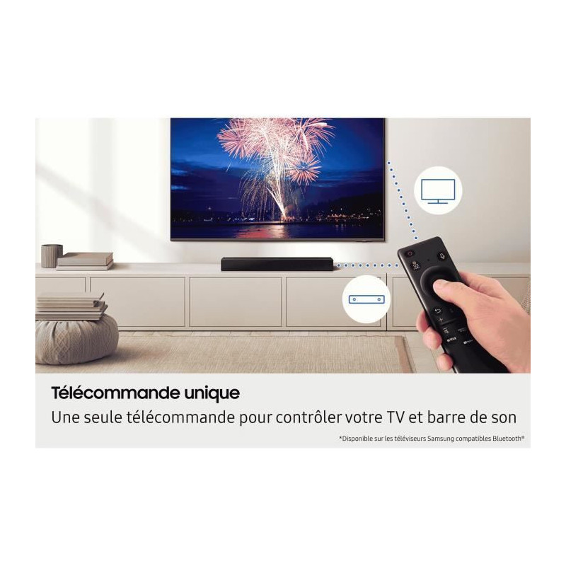 SAMSUNG HW-B410F/XE - Series 2.0ch soundbar - Bluetooth - HDMI
