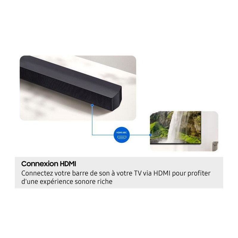 SAMSUNG HW-B460F/XE - Series 2.1ch Soundbar - 6.5'' Wireless Subwoofer