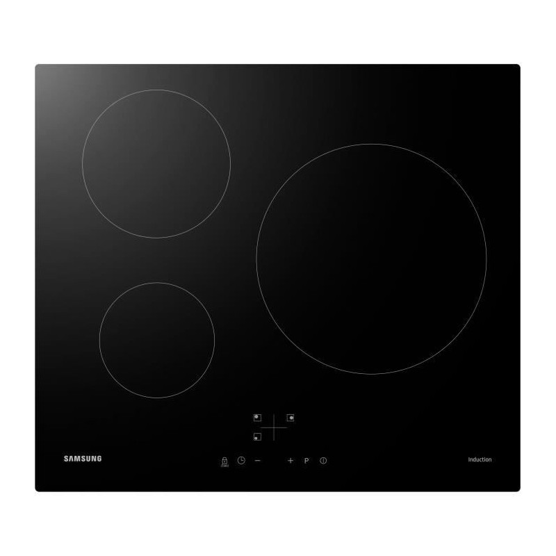 Induction hob - Samsung - 3 zones - L59 x D57 cm - NZ63M3NM1BB/UR - 72