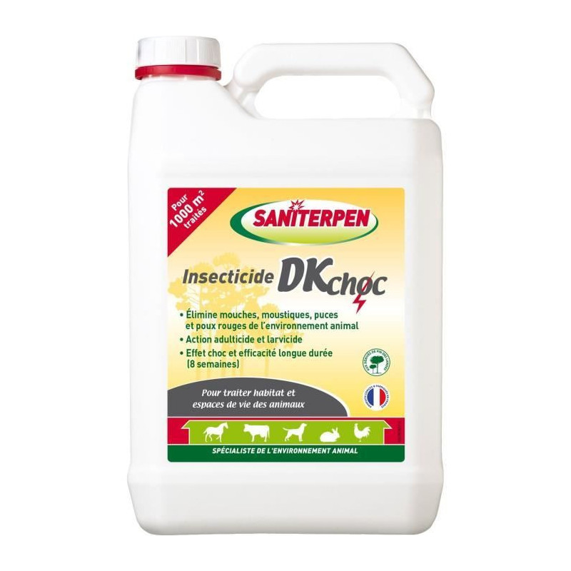 Insecticide - SANITERPEN DK - 5L - Disease prevention, eliminates inse