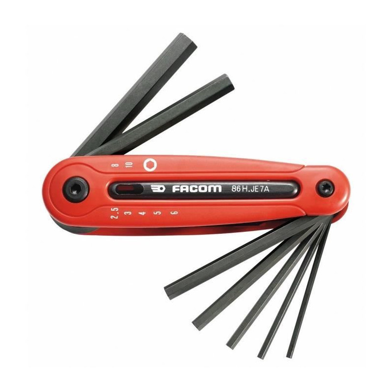 FACOM Set of 7 male keys