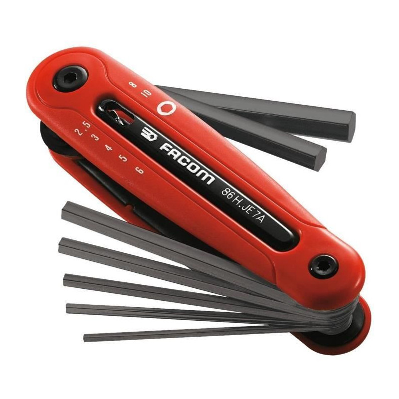 FACOM Set of 7 male keys