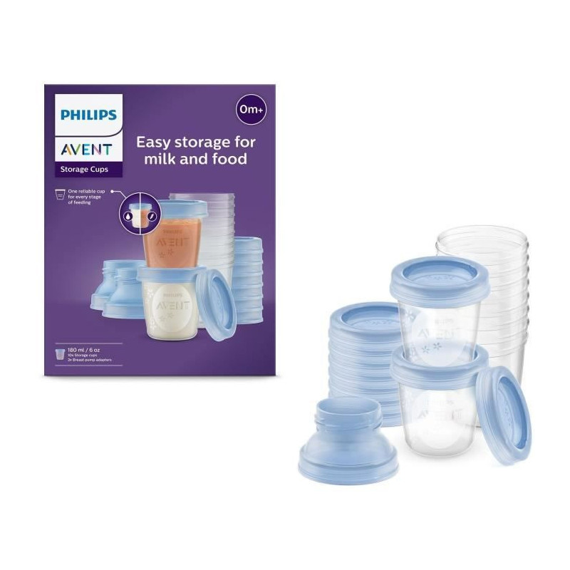 PHILIPS AVENT Milk Storage System SCF618 / 10