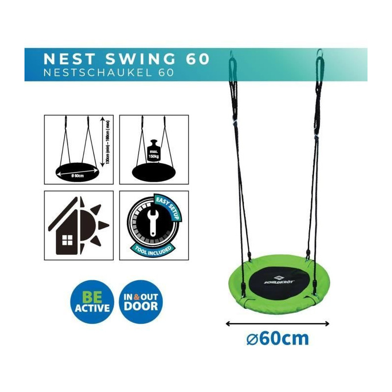 Swing - SCHILDKRÖT - Bird's nest 60cm